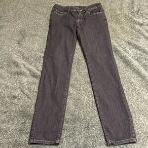 Prana Women’s Black Denim Jeans 5 Pocket Zip Fly Size 4/RG